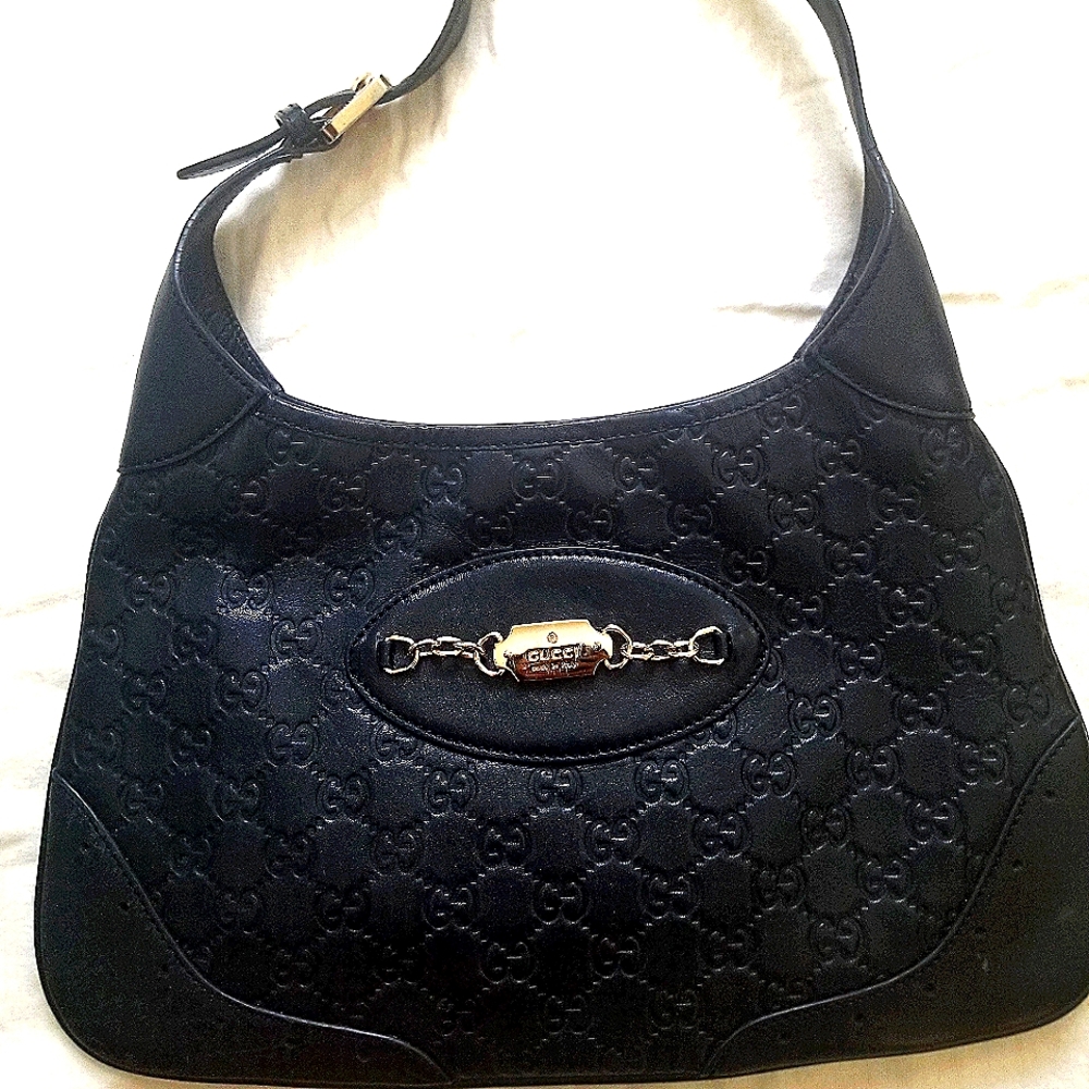 Gucci Guccissima Punch Hobo Handbag